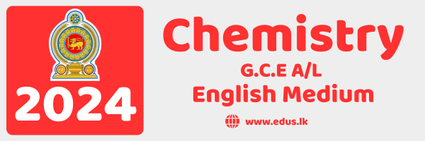 2024 GCE A/L Chemistry Past Paper – English Medium