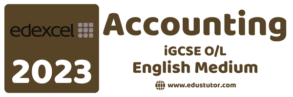 2023 Edexcel iGCSE Accounting Past Papers