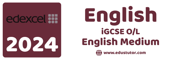 2024 Edexcel English Past Paper Part 2
