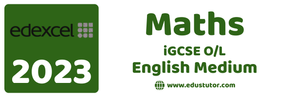 2023 Edexcel Maths Past Paper Part 2